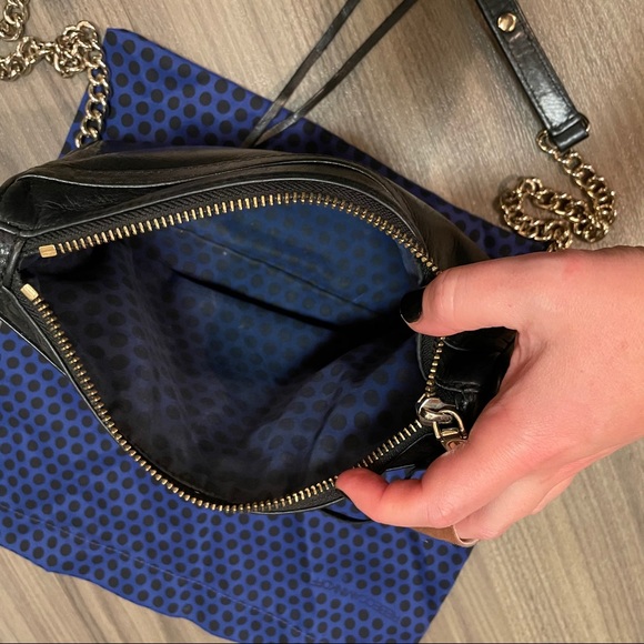 Rebecca Minkoff crossbody black & gold - Picture 4 of 4